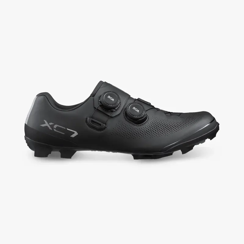 Shimano SH-XC703 Wide Off-Road Racing Shoe in Black