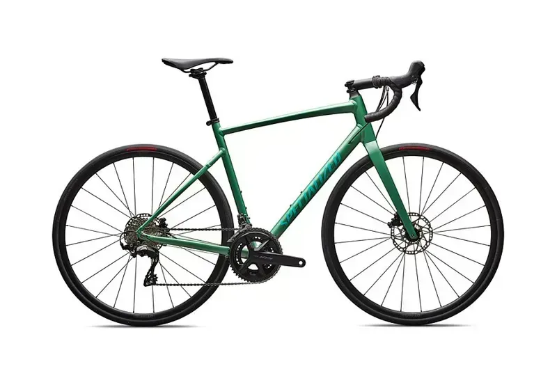 Specialized Allez Comp Road Bike In Oasis Tint Over Silver Dust