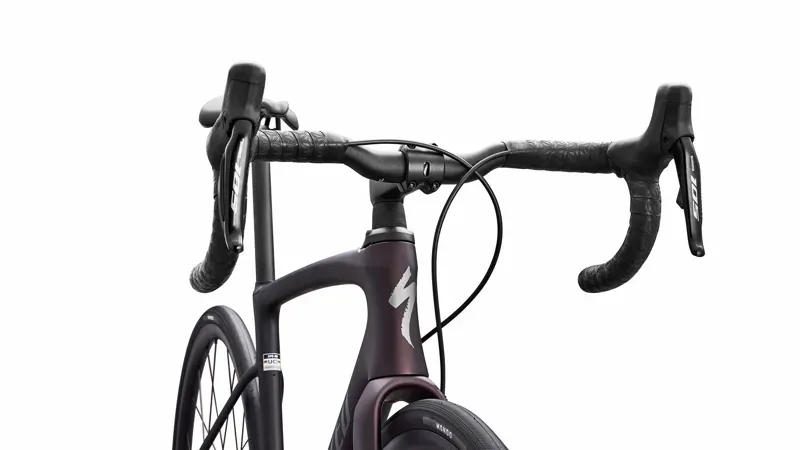 Specialized Roubaix SL8 Comp Shimano 105 Di2 Road Bike in Satin Solidity Metallic-5