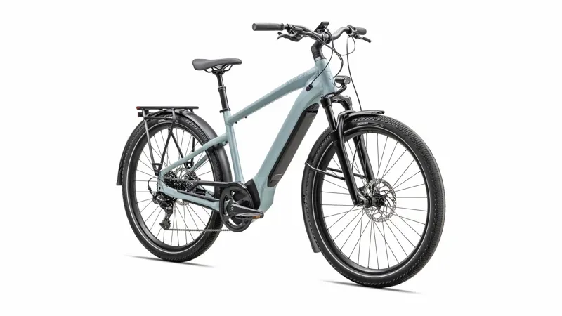 Specialized Turbo Vado 4.0 Hybrid Bike in Satin Seafoam/Lapis Pearl/Glacial Metallic-1