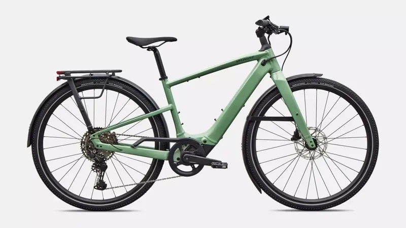 Specialized Turbo Vado SL 2 4.0 eHybrid Bike in Gloss Pistachio