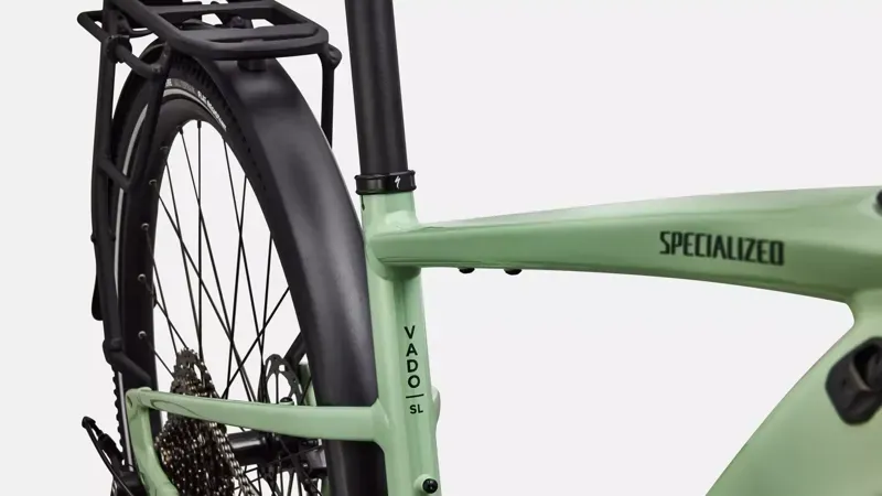 Specialized Turbo Vado SL 2 4.0 eHybrid Bike in Gloss Pistachio-5