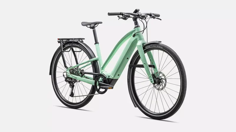 Specialized Turbo Vado SL 2 4.0 Step-Through eHybrid Bike in Oasis/Dune White Frost-1