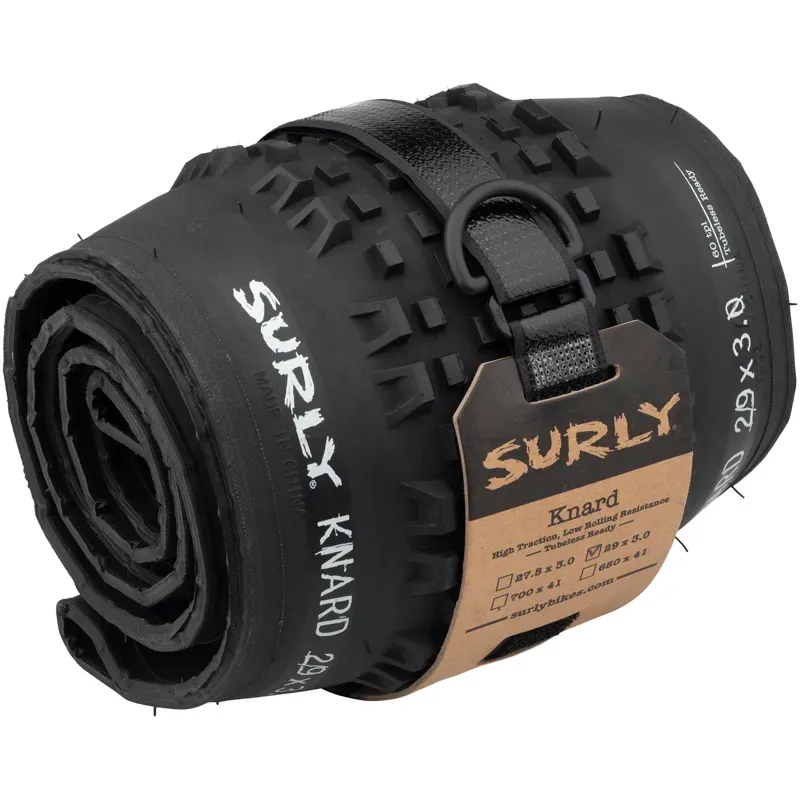 Surly Knard Tire 700x41c Clincher Wire 33-tpi in Black-5