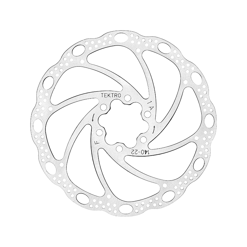 Tektro TR22 1.8mm 140mm 6-bolt Rotor in Silver