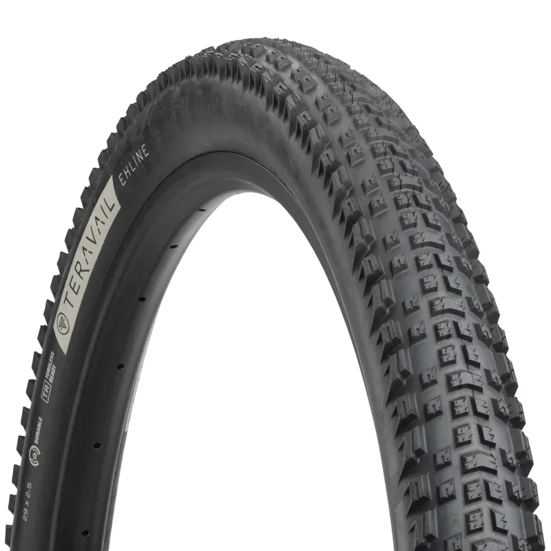 Teravail Ehline 27.5 x 2.5 Tubeless Folding Light and Supple Tire in Black
