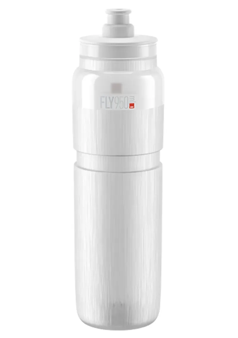 Elite Fly Tex Water Bottle - 950ml Clear-1