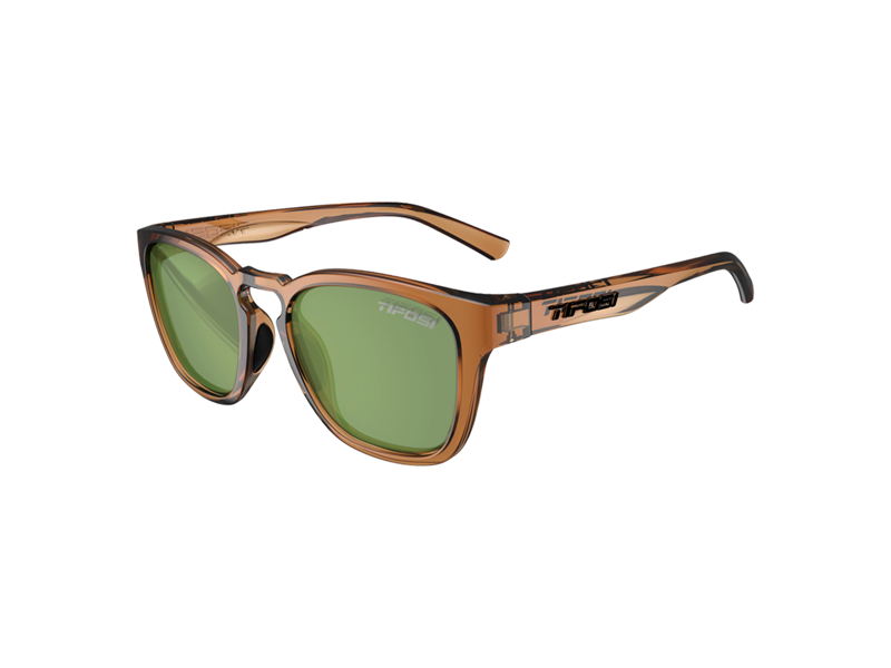 Tifosi Smirk Single Lens Sunglasses in Light Brown