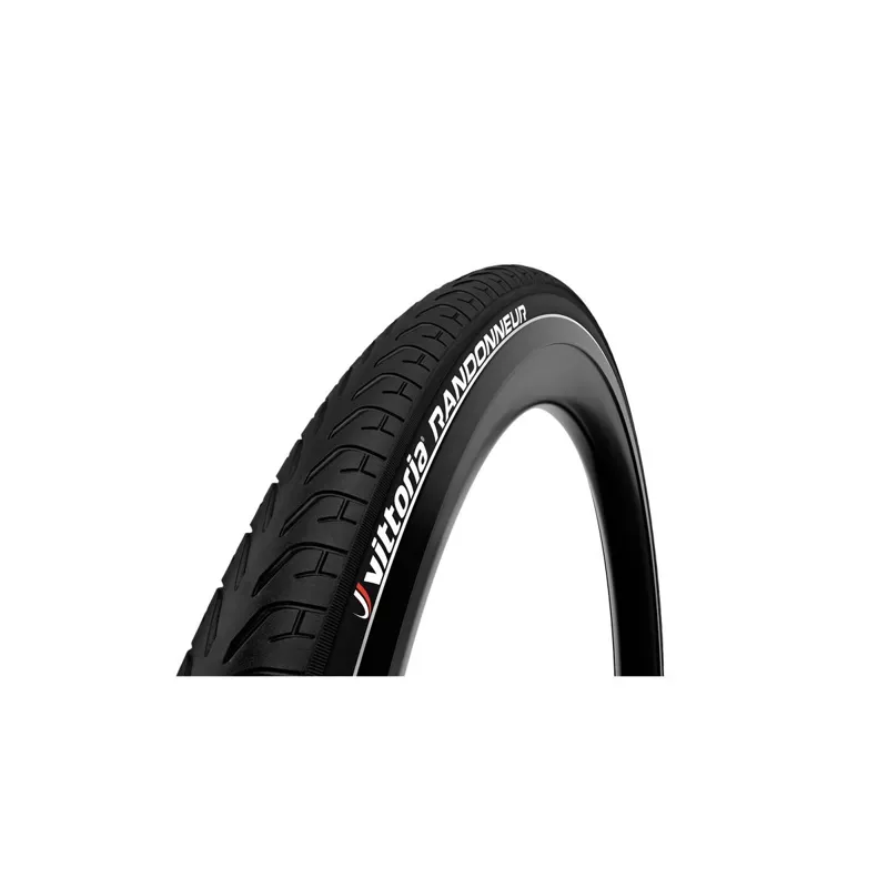 Vittoria Randonneur Reflect Tire - 700 X 38 Clincher Wire Black 700 x 38