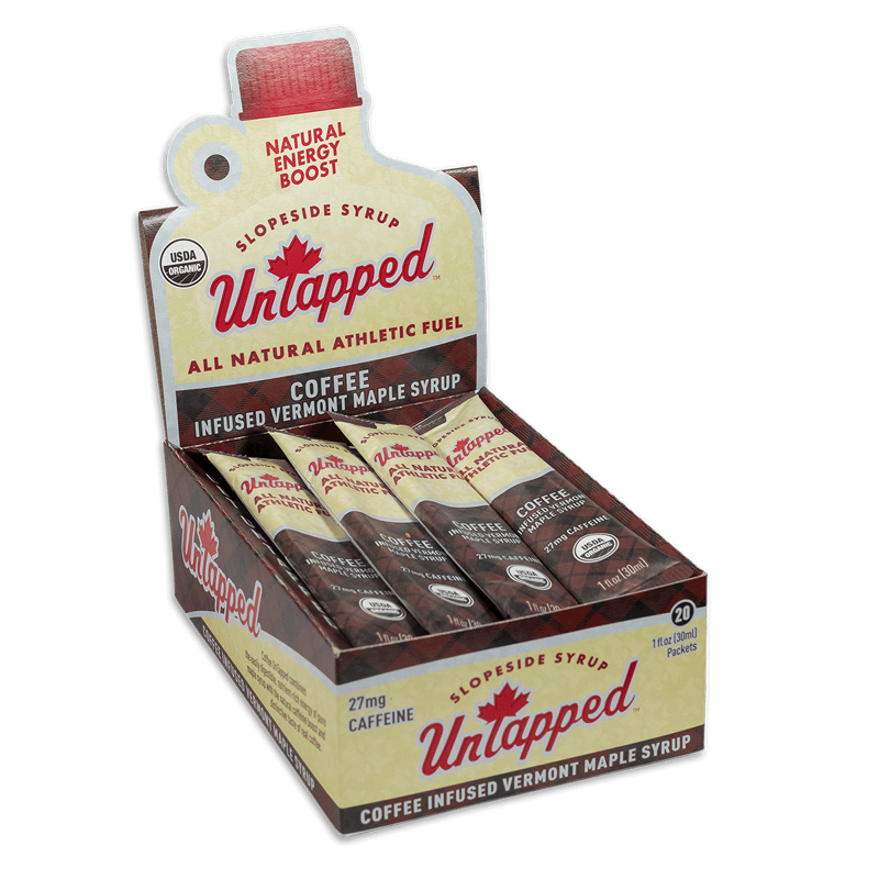 Untapped Coffee Maple Syrup Athletic Fuel Gel Packets in Brown-1