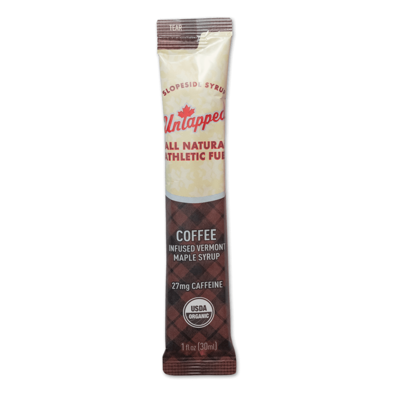 Untapped Coffee Maple Syrup Athletic Fuel Gel Packets in Brown-2