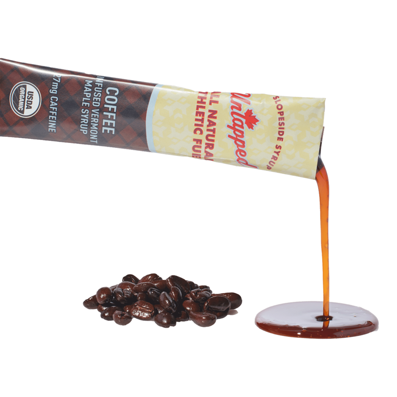 Untapped Coffee Maple Syrup Athletic Fuel Gel Packets in Brown-3