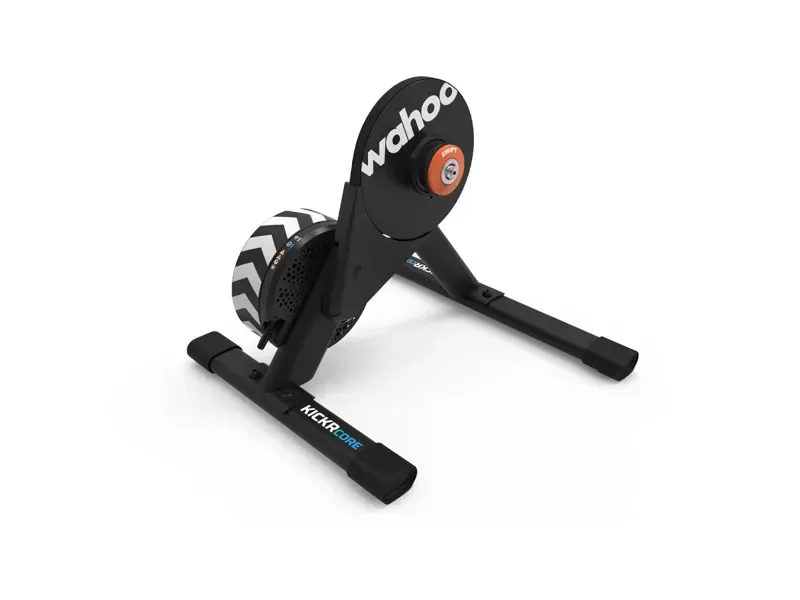 Wahoo Fitness KICKR CORE V2 Zwift Click and Cog Trainer in Black