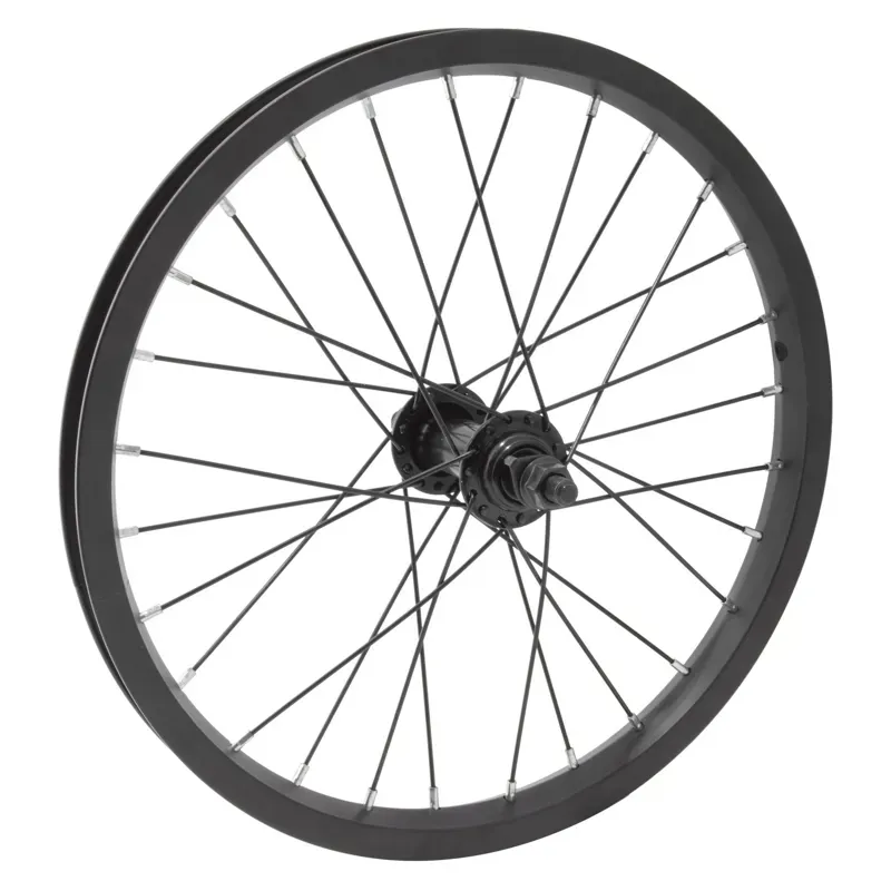Wheel Master 16x1.75-inch Alloy Front Wheel in Black-1
