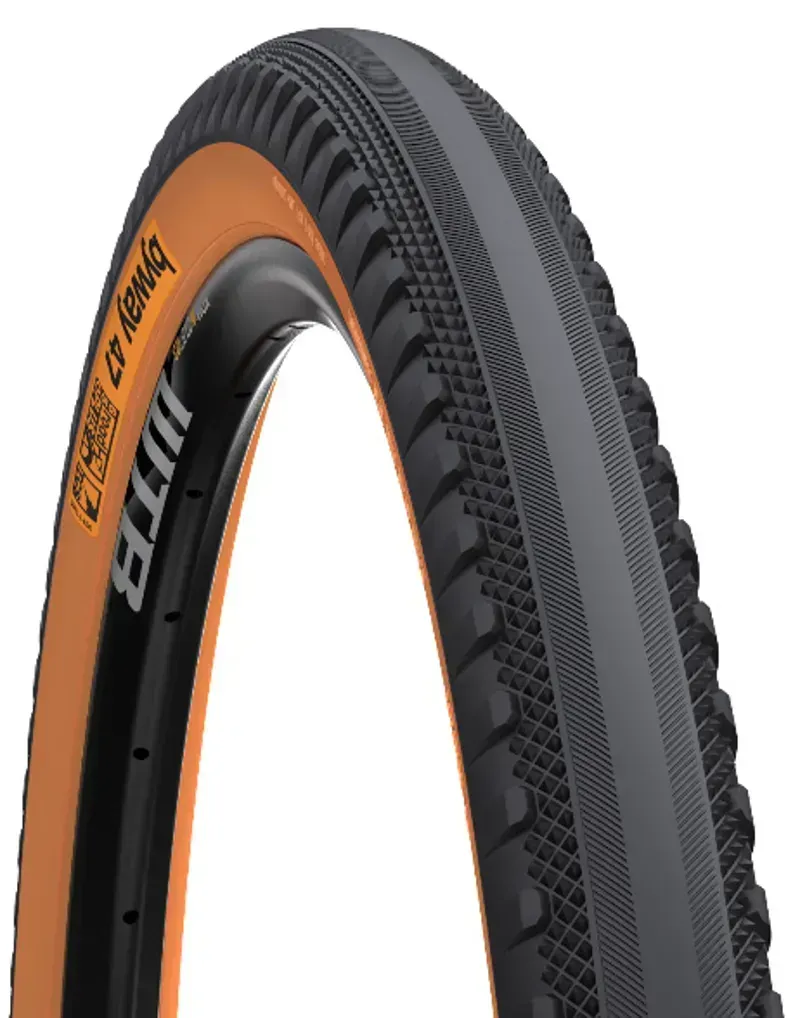 WTB ByWay TCS Light Fast Rolling 650b SG Tire in Black/Tanwall